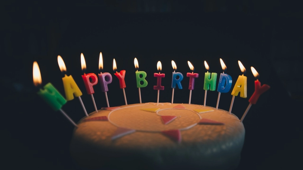 pastel, velas, pastel de cumpleaños ,Pixabay