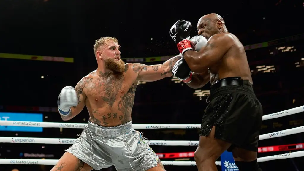 La pelea de Mike Tyson vs Jake Paul ,instagram @jakepaul