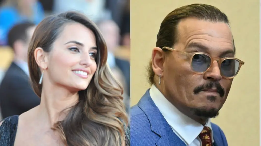 Penélope Cruz y Johnny Depp ,Captura